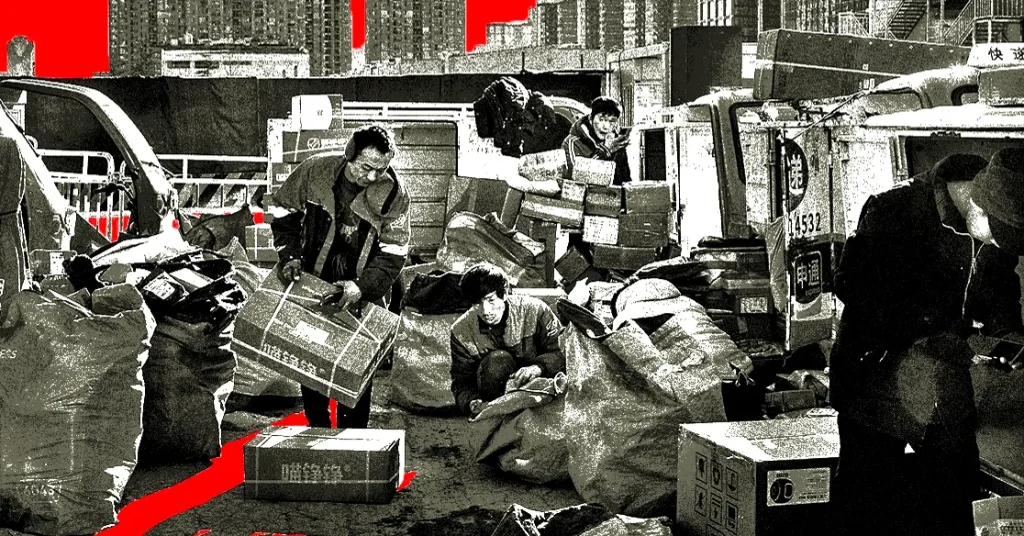 “I Sweated So Much I Never Needed to Pee”: Life in China’s Relentless Gig Economy