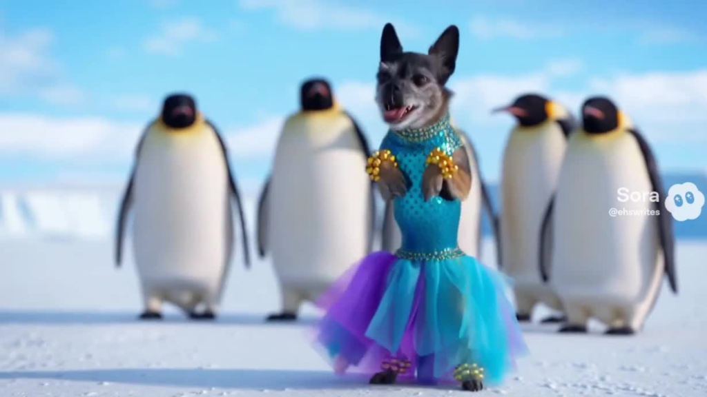 I tried Sora’s Character Cameos and now my dog thinks she’s a movie star Sora Character Cameo