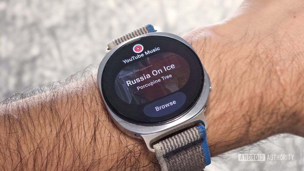 youtube music wear os tile material 3 expressive