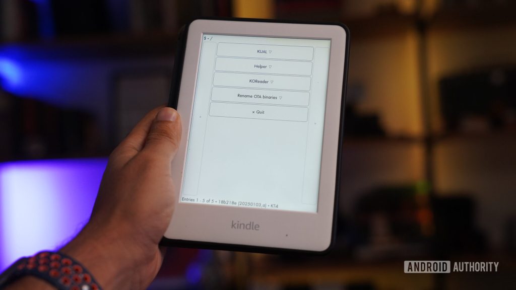 7 reasons you might want to jailbreak your Kindle KUAL launched on jailbroken Kindle