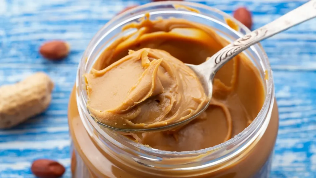 a jar of peanut butter