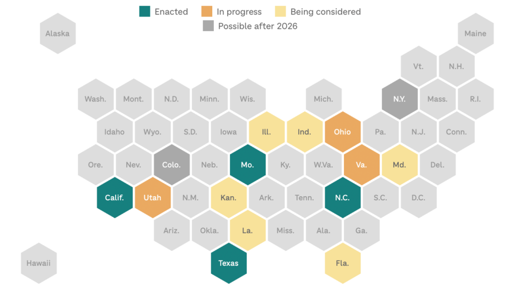 After California’s vote to counter Trump, here’s where redistricting stands : NPR After California’s vote to counter Trump, here’s where redistricting stands : NPR