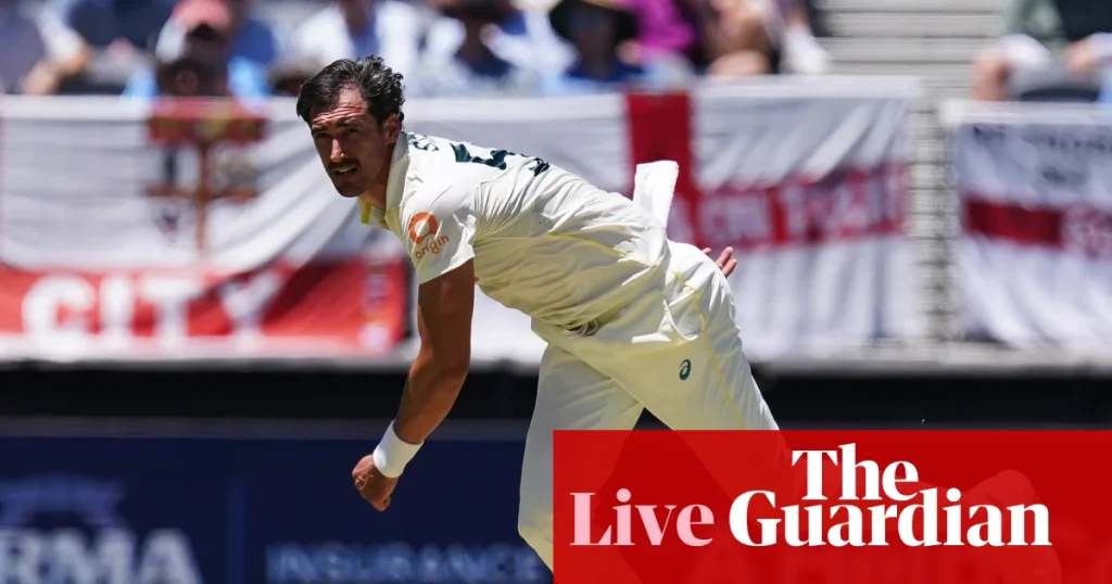 Australia v England: Ashes first Test, day two – live | Ashes 2025-26