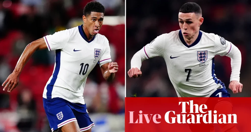 Bellingham and Foden recalled to England squad; Rooney ‘a bit unfair’ to Van Dijk: football news – live | Football