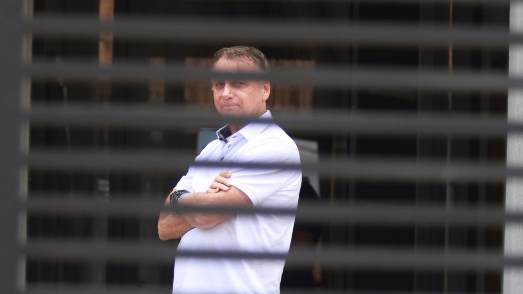 Brazil's Bolsonaro arrested for allegedly plotting escape ahead of prison term : NPR