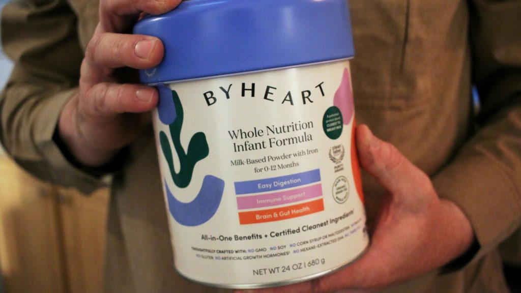 ByHeart infant formula recalled over botulism outbreak : NPR