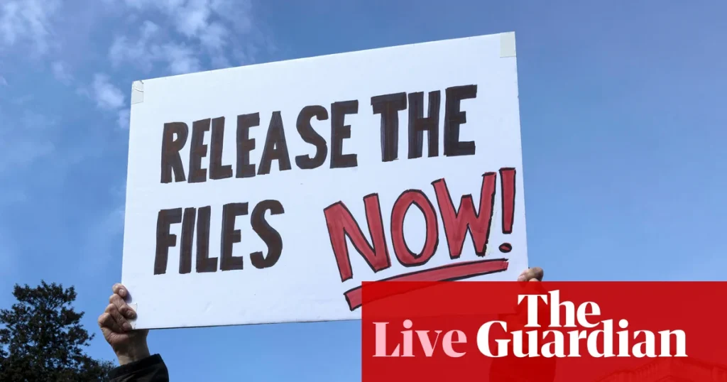 Epstein survivors urge justice department to ‘do the right thing’ and release complete files – US politics live | Donald Trump