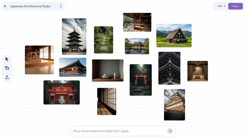 Google Mixboard Japanese Architectural Styles