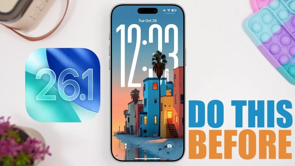 Step-by-step guide to prepare your iPhone for the iOS 26.1 update