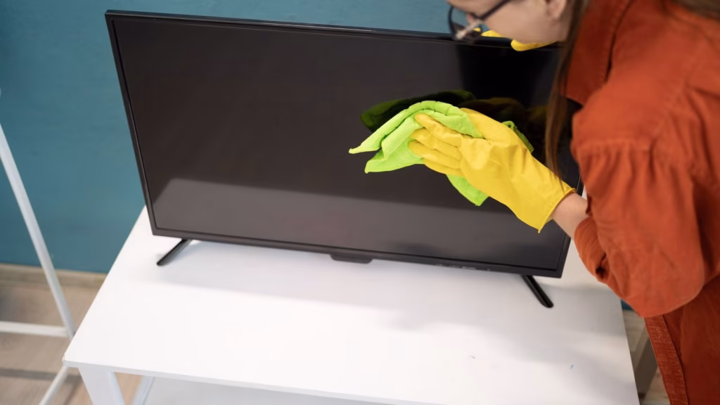How to clean your Tv the right way
