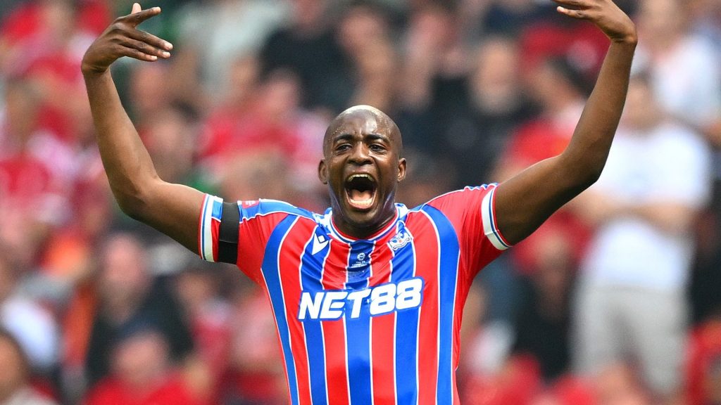 How to watch Crystal Palace vs Brighton: live stream Premier League 2025/26 LONDON, ENGLAND - AUGUST 10: Jean-Philippe Mateta of Crystal Palace celebrates after returning to the halfway line after scoring his team's first goal from the penalty spot during the 2025 FA Community Shield match between Crystal Palace and Liverpool at Wembley Stadium on August 10, 2025 in London, England. (Photo by Clive Mason/Getty Images)
