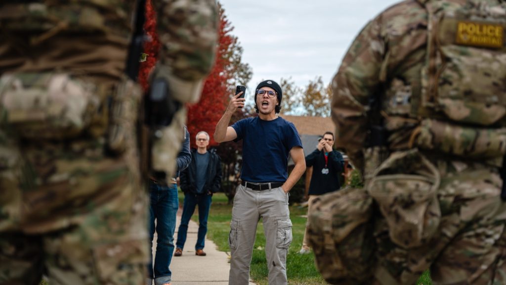 In Chicago, a Halloween weekend of immigration arrests and violence : NPR