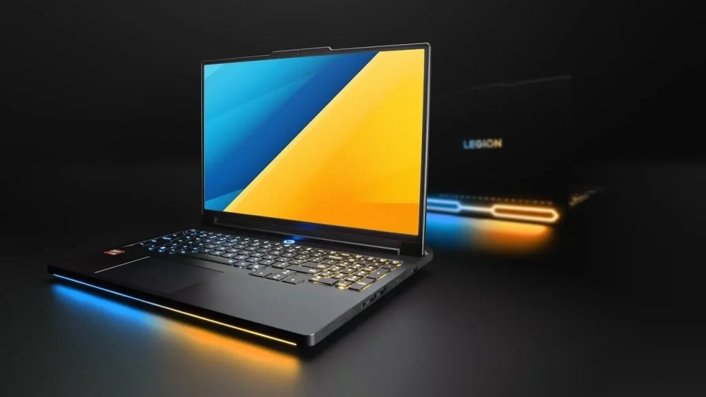 Lenovo Legion Pro 7 gaming laptop with sleek aluminum design