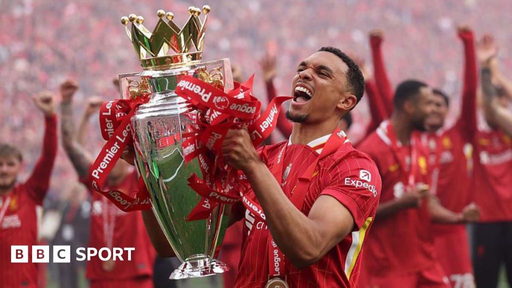 Liverpool v Real Madrid: Will Trent Alexander-Arnold show what Reds are missing on return? Trent Alexander-Arnold lifts the Premier League trophy on his final Liverpool appearance at Anfield.