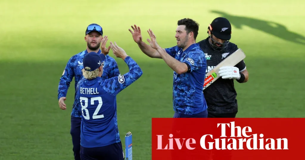 New Zealand v England: third men’s cricket one-day international – live | Cricket