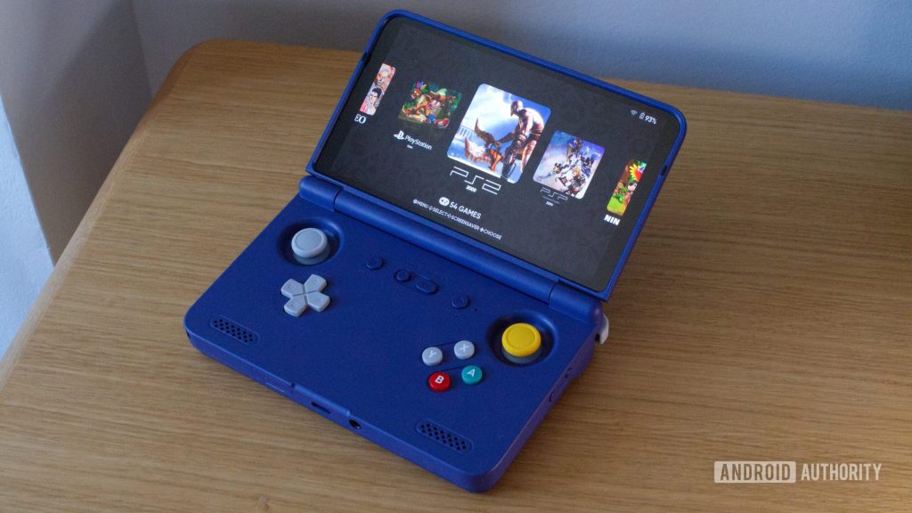Soulja Boy is selling the Retroid Pocket Flip 2 as his own gaming handheld Retroid Pocket Flip 2 ES DE open