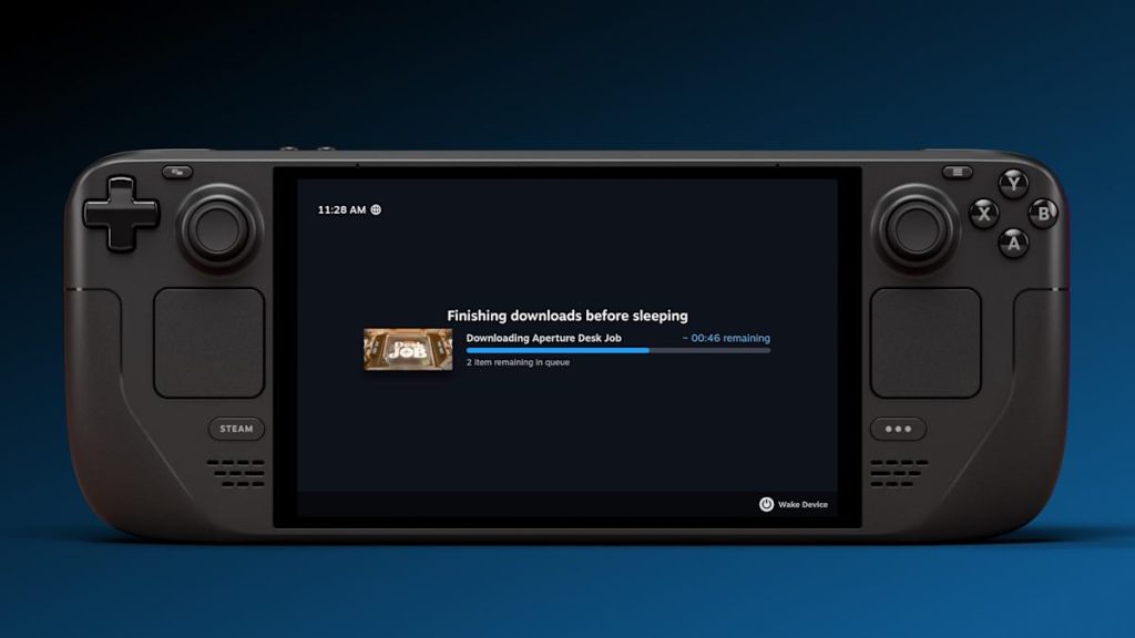 Steam Deck adds a standby mode for screen-off downloads Steam Deck adds a standby mode for screen-off downloads