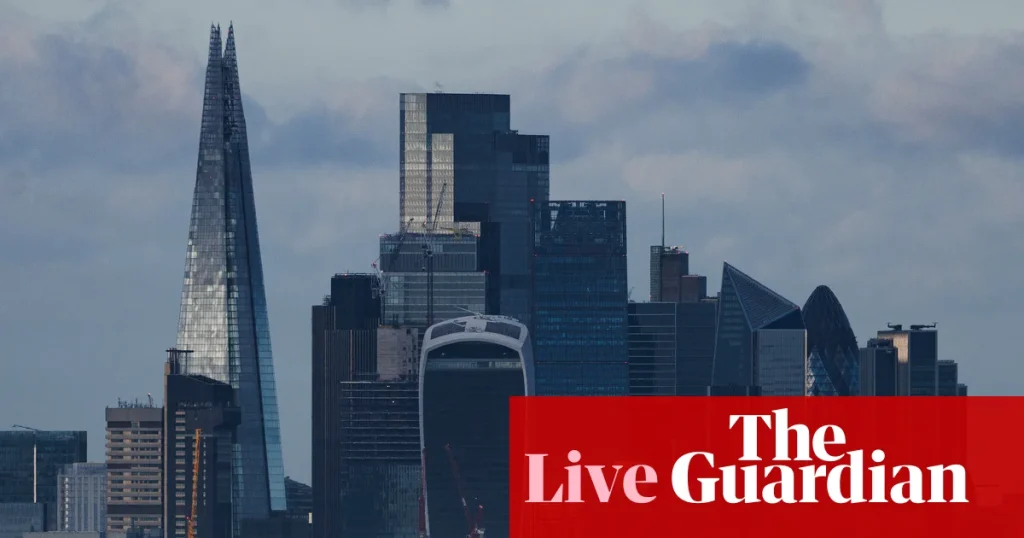 UK stock market hits one-month low as AI bubble fears mount, and borrowing exceeds forecasts in October – business live | Business