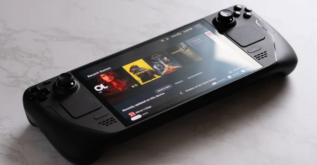 Valve will finally turn off the Steam Deck’s screen while it’s downloading games Valve will finally turn off the Steam Deck’s screen while it’s downloading games