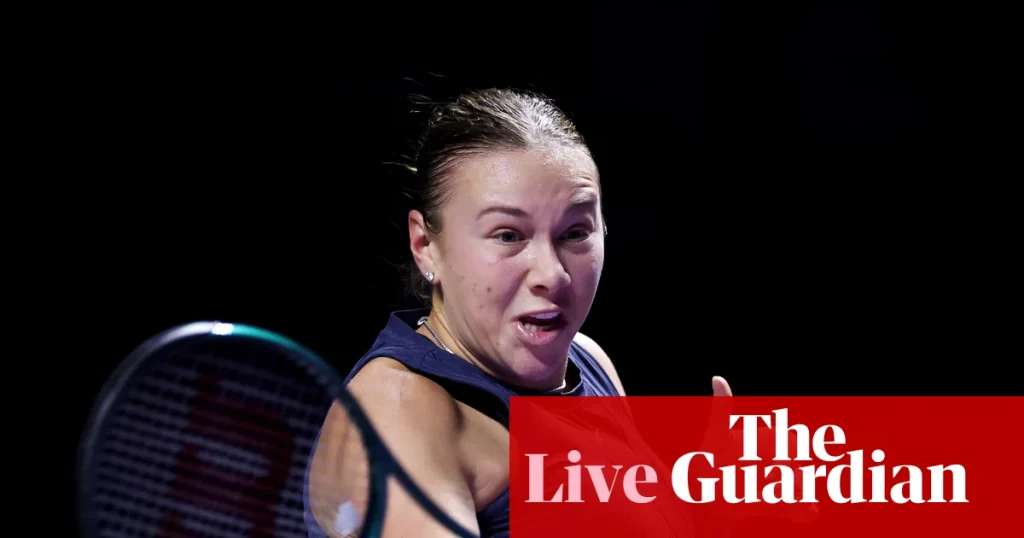 WTA Finals tennis: Iga Swiatek v Amanda Anisimova; Elena Rybakina beats Ekaterina Alexandrova – live | WTA Finals WTA Finals tennis: Iga Swiatek v Amanda Anisimova; Elena Rybakina beats Ekaterina Alexandrova – live | WTA Finals