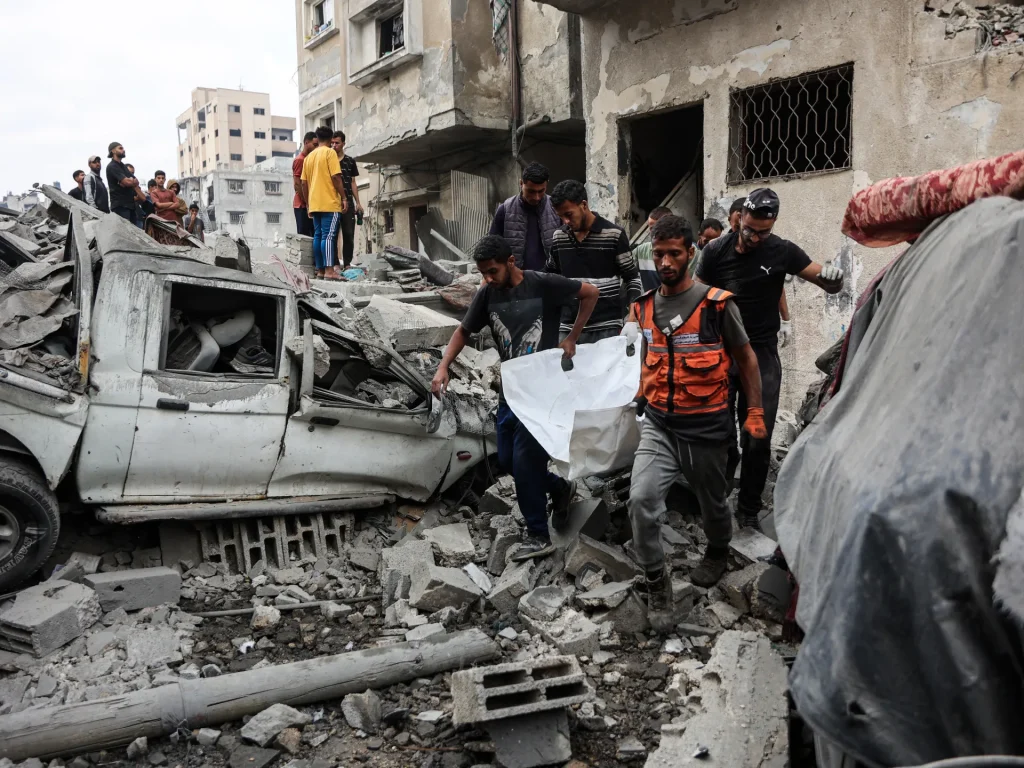 Week in pictures: From Israeli strikes in Gaza to floods in Vietnam