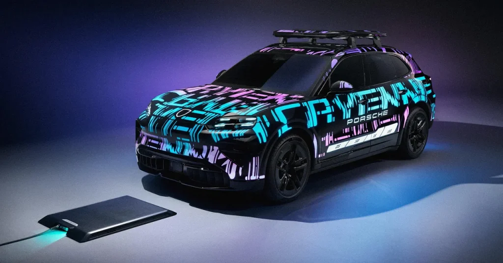 Wireless Charging a 2026 Porsche Cayenne Electric